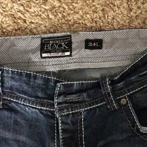Buckle Black men's jeans 34L